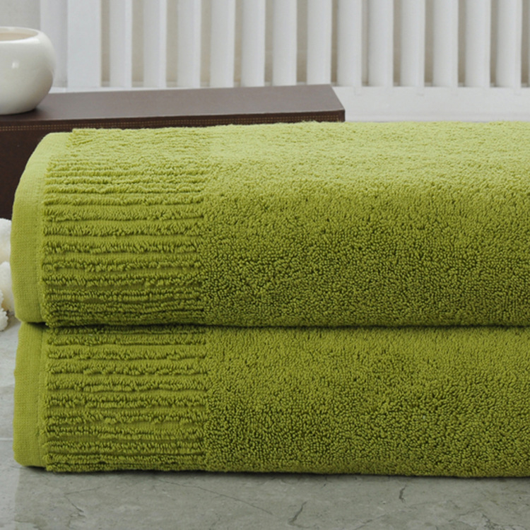 Pamut fürdőlepedő, 700 g, 120D szál, sima szövésű, szállodai használatra