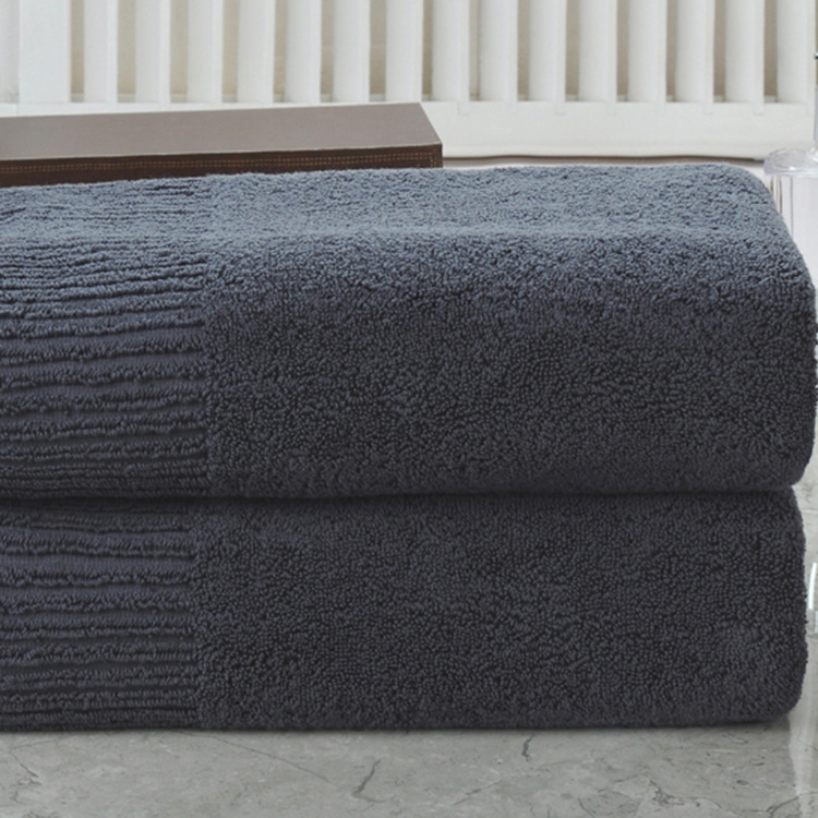 Pamut fürdőlepedő, 700 g, 120D szál, sima szövésű, szállodai használatra