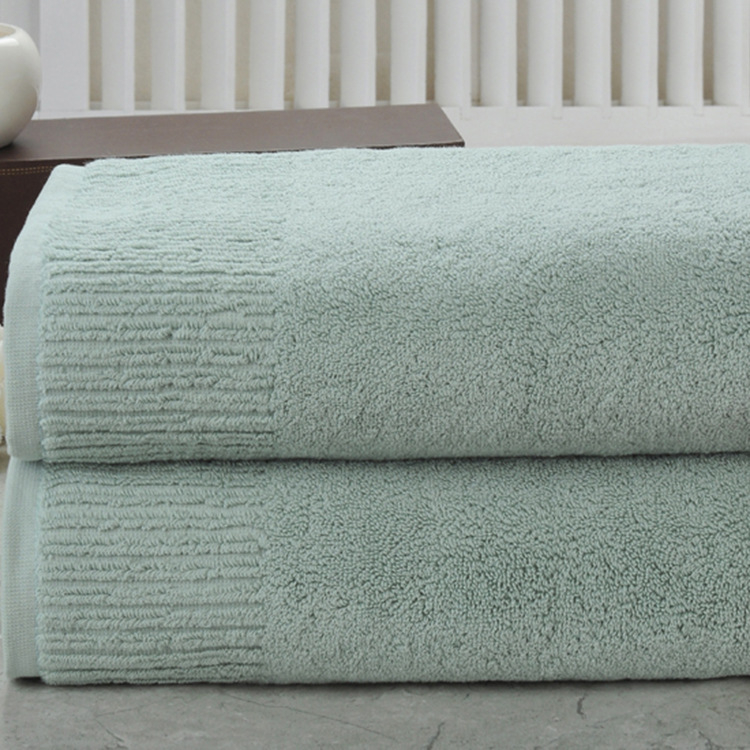 Pamut fürdőlepedő, 700 g, 120D szál, sima szövésű, szállodai használatra