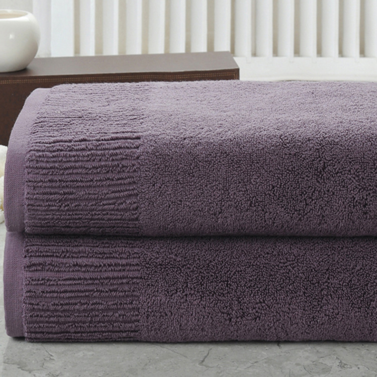 Pamut fürdőlepedő, 700 g, 120D szál, sima szövésű, szállodai használatra