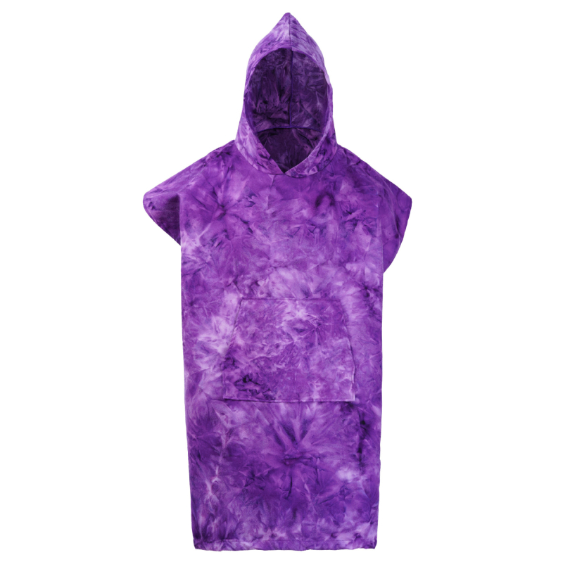 Mikroszálas kapucnis köntös gyors száradással, 200–300 g, 21 szálból álló fonal, nyomtatott gyártási folyamat