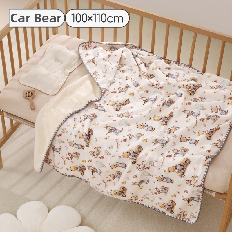 Hordozható babafürdő törölköző-köntös — bambusz rost, 120–140 g, nyomtatott gyártási folyamat, Jingqi