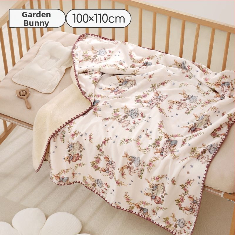 Hordozható babafürdő törölköző-köntös — bambusz rost, 120–140 g, nyomtatott gyártási folyamat, Jingqi