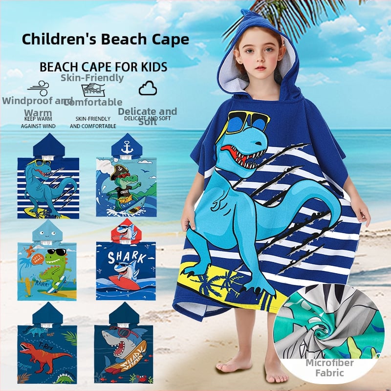 Yingxing mikroszálas babafürdőlepedő kapucnival – egyedi rajzfilm dizájn, nedvszívó, gyorsan száradó, 300–400 g