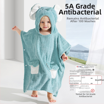 Belleptide gyerekeknek kapucnis fürdőköntös korall velúr, 300–400 g, 40 szál