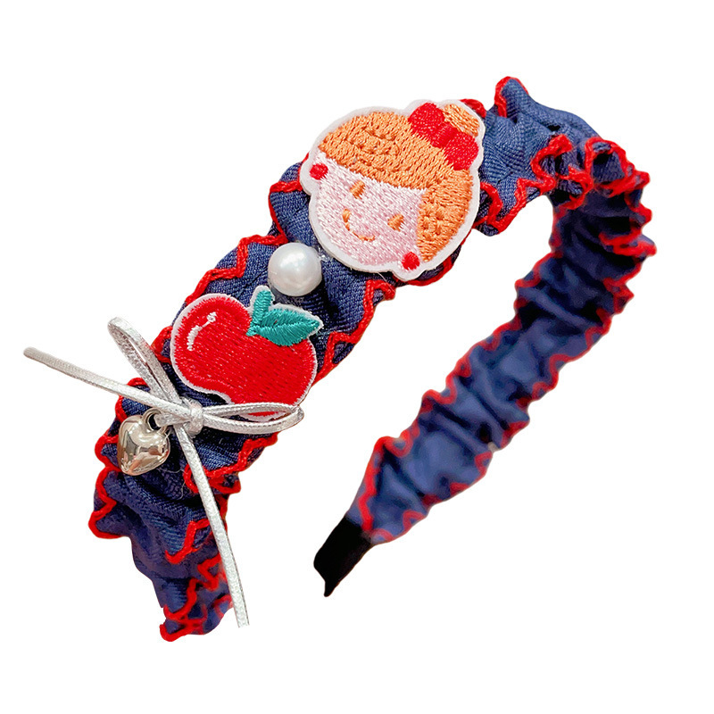 Bērnu galvas lente un matu saites — audums, roku darbs, multfilmu tēlu stils