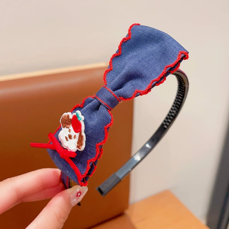 Bērnu galvas lente un matu saites — audums, roku darbs, multfilmu tēlu stils