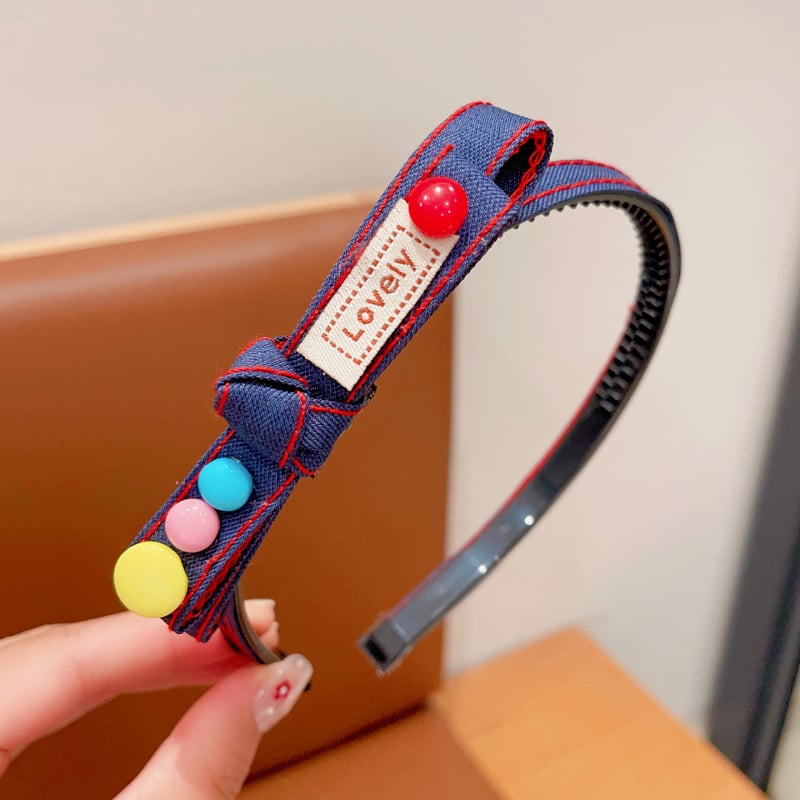 Bērnu galvas lente un matu saites — audums, roku darbs, multfilmu tēlu stils