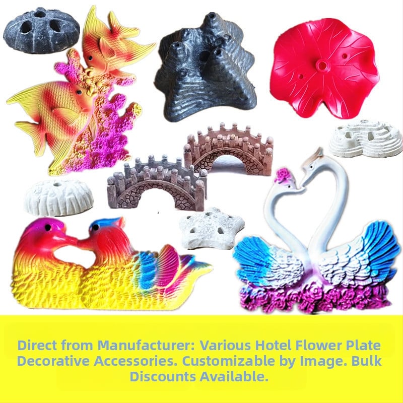 Plastmasas puķu trauka pamatne hidroponikai, Pengfeng, pastoraālais / jauns ķīniešu stils, rokas zīmēts raksts, 2023. gada pavasaris