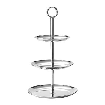 Nerūsējošā tērauda deserts un augļu statīvs ar diviem vai trim līmeņiem, Yuexiang YXCP02, stils Light Luxury Retro