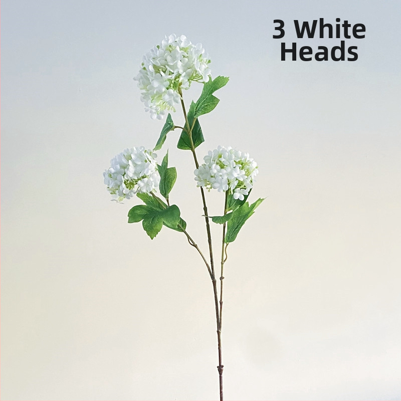 Hortenzijų šilko puokštė, dirbtinės gėlės, prekės ženklas Xihan, medžiaga: šilko gėlės, namų dekorui svetainėje