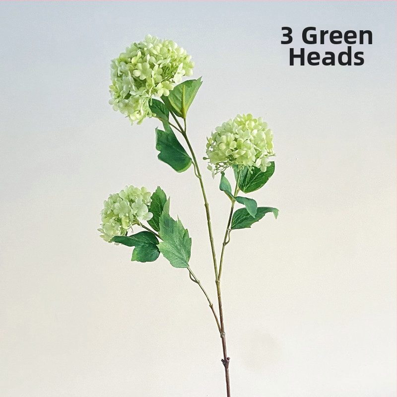 Hortenzijų šilko puokštė, dirbtinės gėlės, prekės ženklas Xihan, medžiaga: šilko gėlės, namų dekorui svetainėje