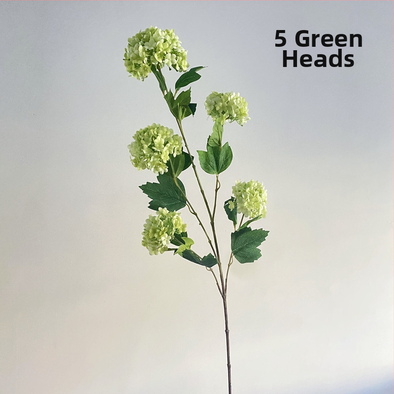 Hortenzijų šilko puokštė, dirbtinės gėlės, prekės ženklas Xihan, medžiaga: šilko gėlės, namų dekorui svetainėje