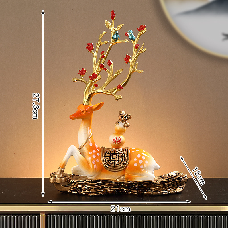 Horse to Success dekoratyvinė vyno lentynos puošmena, dervos skulptūra, Naujasis Kinijos stilius vyno spintai ir svetainei