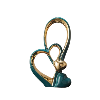 Viesistabas dekoratīvo figūru komplekts, balta porcelāna, ģeometriskas formas, mūsdienīgs minimālisms — dāvana jaunam mājoklim