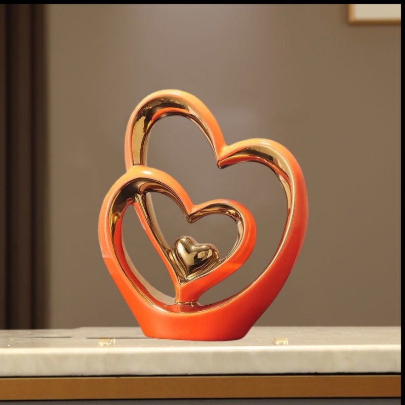 Viesistabas dekoratīvo figūru komplekts, balta porcelāna, ģeometriskas formas, mūsdienīgs minimālisms — dāvana jaunam mājoklim