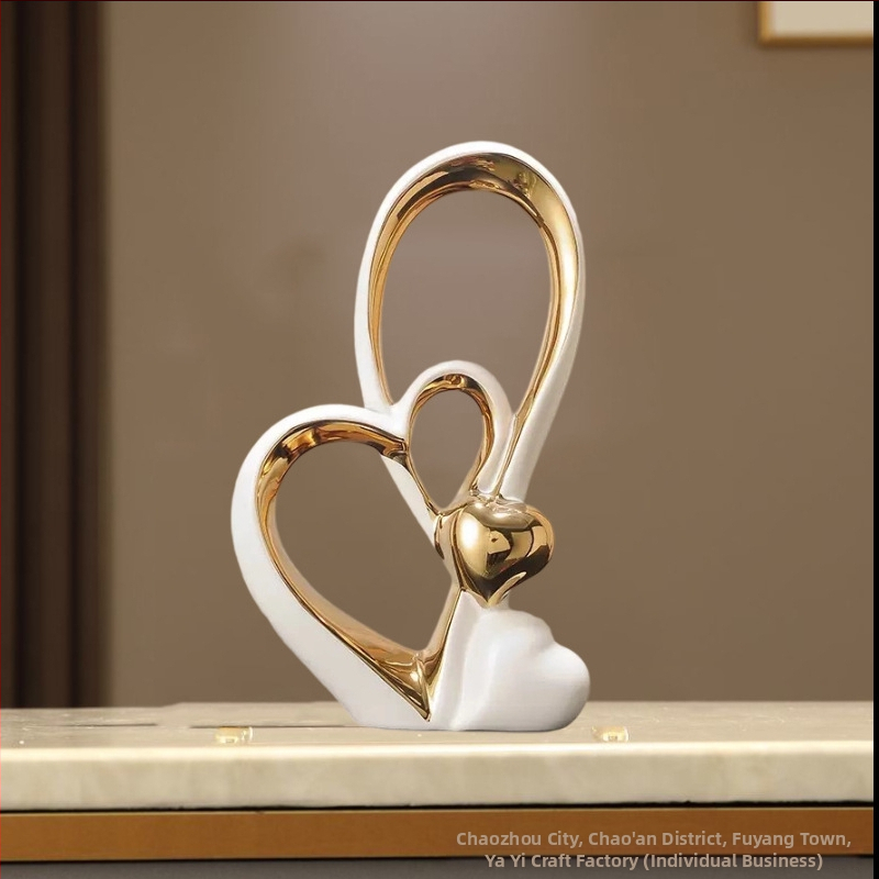 Viesistabas dekoratīvo figūru komplekts, balta porcelāna, ģeometriskas formas, mūsdienīgs minimālisms — dāvana jaunam mājoklim