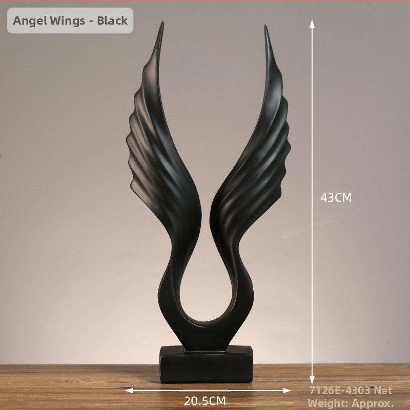 Dekoratyvinė erelio figūrėlė su išskėstais sparnais; derva, Master Gu, dekoracijos, kartoninė pakuotė