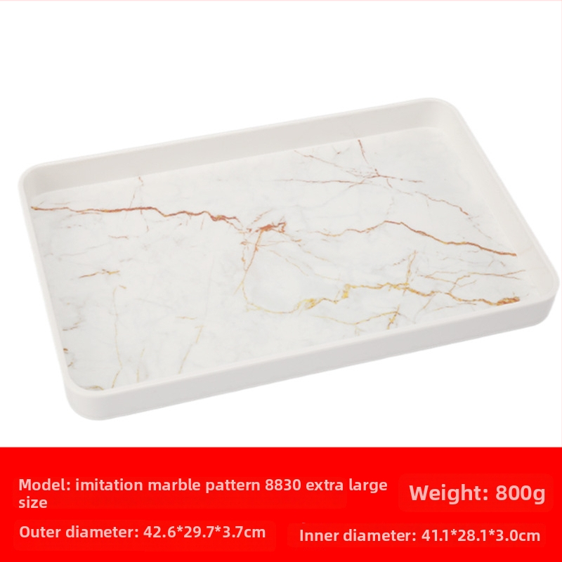 Melamiinist kandik, ristkülikukujuline, Põhjamaade stiil, triibuline muster, trükitud pind