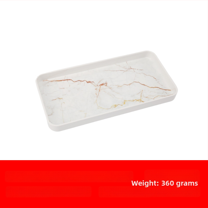 Melamiinist kandik, ristkülikukujuline, Põhjamaade stiil, triibuline muster, trükitud pind