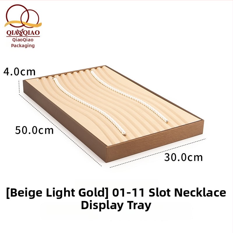 Rotaslietu displeja kārba ar pērļu kaklarotas trauku, pērļu fotodisplejs, bez privātas zīmola, mākslas stils, 2023. gada pavasaris