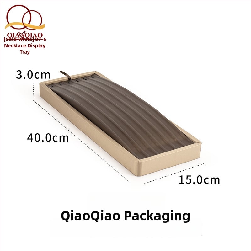 Rotaslietu displeja kārba ar pērļu kaklarotas trauku, pērļu fotodisplejs, bez privātas zīmola, mākslas stils, 2023. gada pavasaris