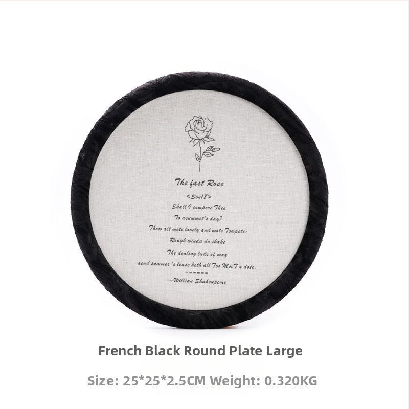 Flaneles juvelierizstrādājumu demonstrēšanas plāksne, nordiskais stils, vienstāva