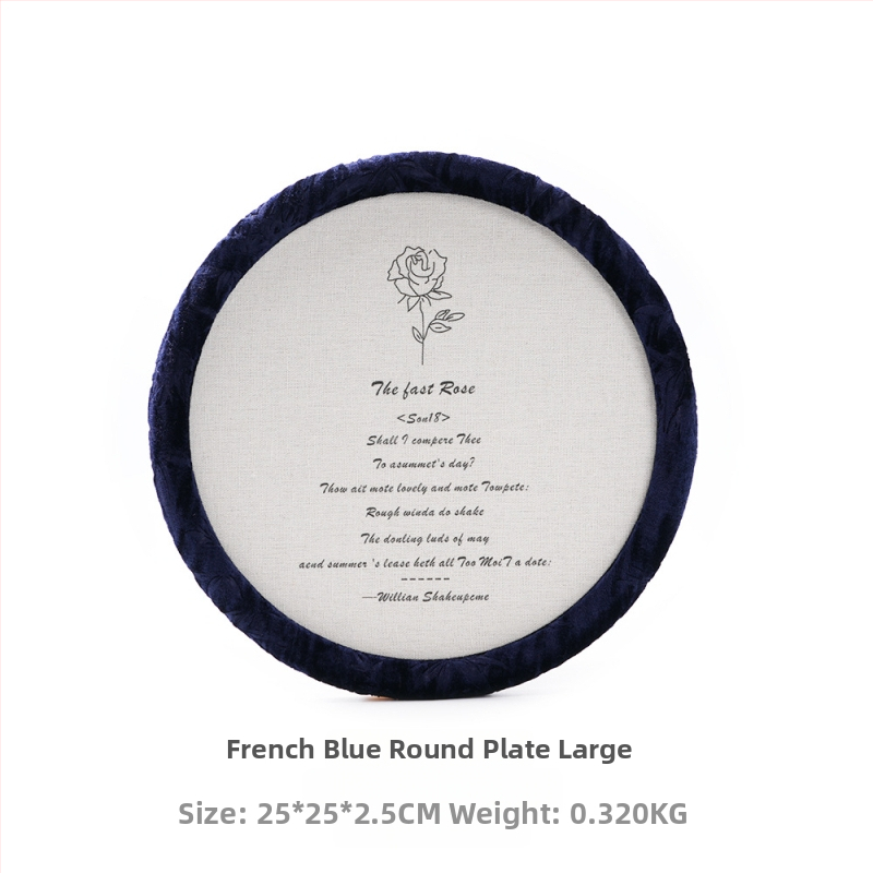 Flaneles juvelierizstrādājumu demonstrēšanas plāksne, nordiskais stils, vienstāva