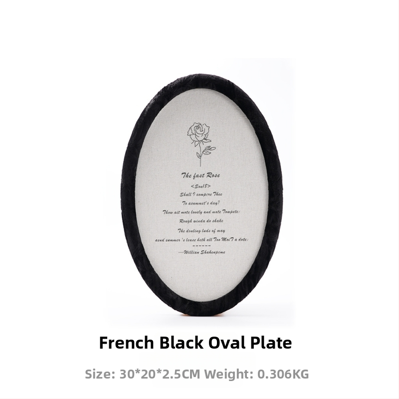 Flaneles juvelierizstrādājumu demonstrēšanas plāksne, nordiskais stils, vienstāva