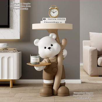 Lāča figūra no sveķiem - stāvoša, mūsdienīgs mājas dekors, Yongbo, pusrokdarbs, biznesa dāvana