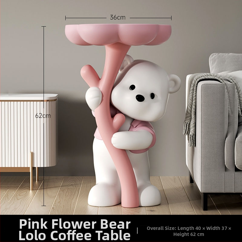 Lāča figūra no sveķiem - stāvoša, mūsdienīgs mājas dekors, Yongbo, pusrokdarbs, biznesa dāvana