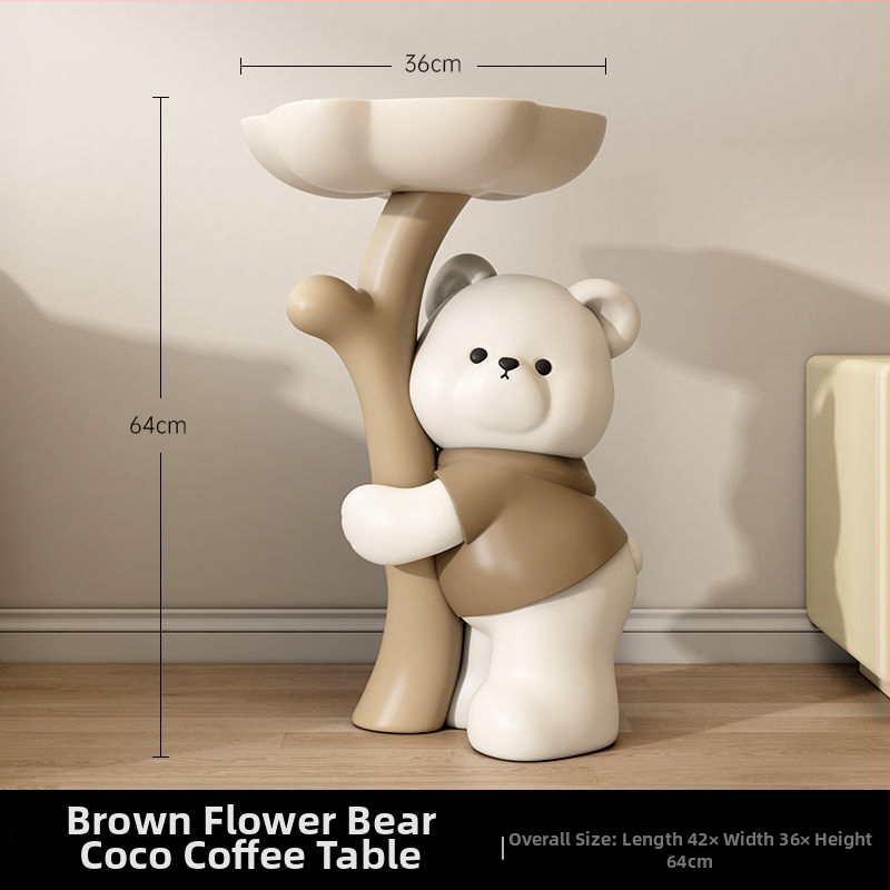 Lāča figūra no sveķiem - stāvoša, mūsdienīgs mājas dekors, Yongbo, pusrokdarbs, biznesa dāvana