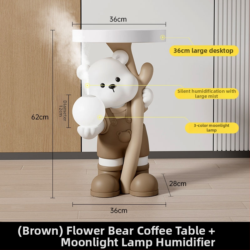 Lāča figūra no sveķiem - stāvoša, mūsdienīgs mājas dekors, Yongbo, pusrokdarbs, biznesa dāvana