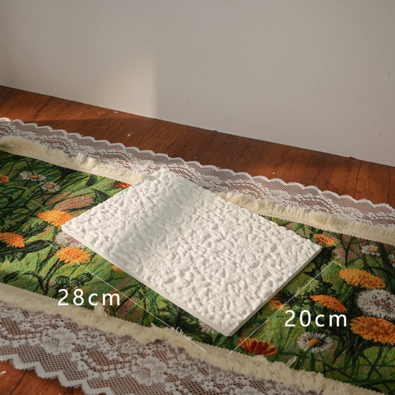 Jūvēlieri izstādes plaukts no ģipša, roku darbs, viengabala, viens līmenis, augstas klases stils