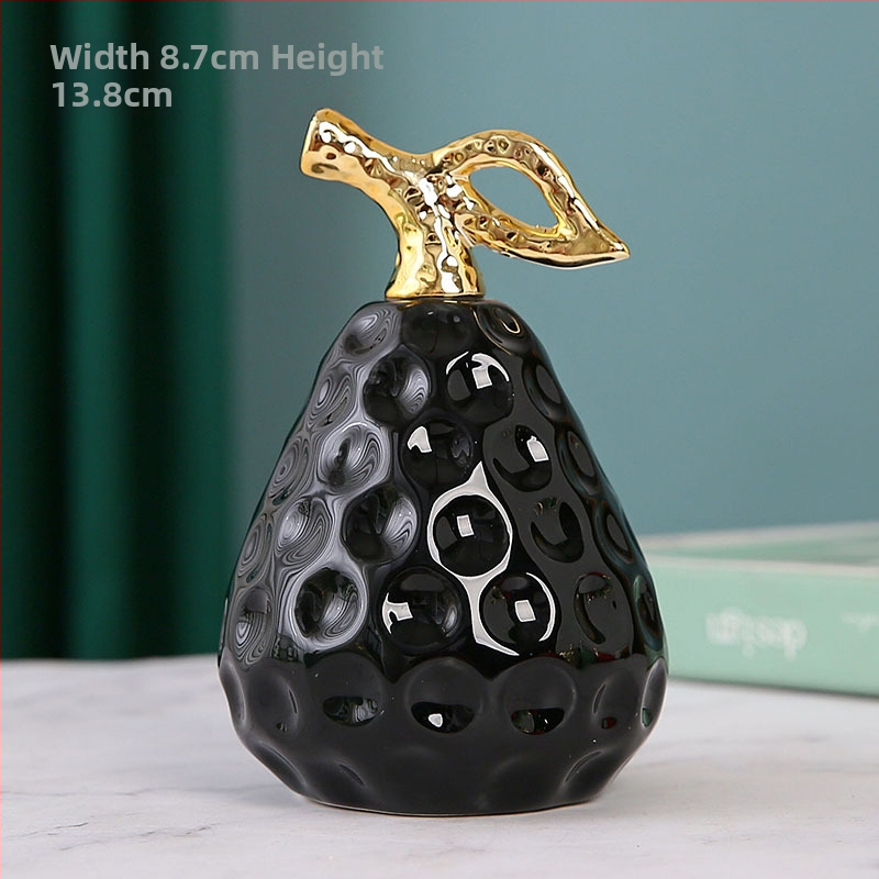 Keramikas ābola dekors interjeram – roku darbs dekoratīvā figūra priekš ieejas, dzīvojamās istabas, grāmatu plaukta un TV statīna. Ideāla dāvana kāzām, dzimšanas dienām vai jaunu mājokļu iegādei.