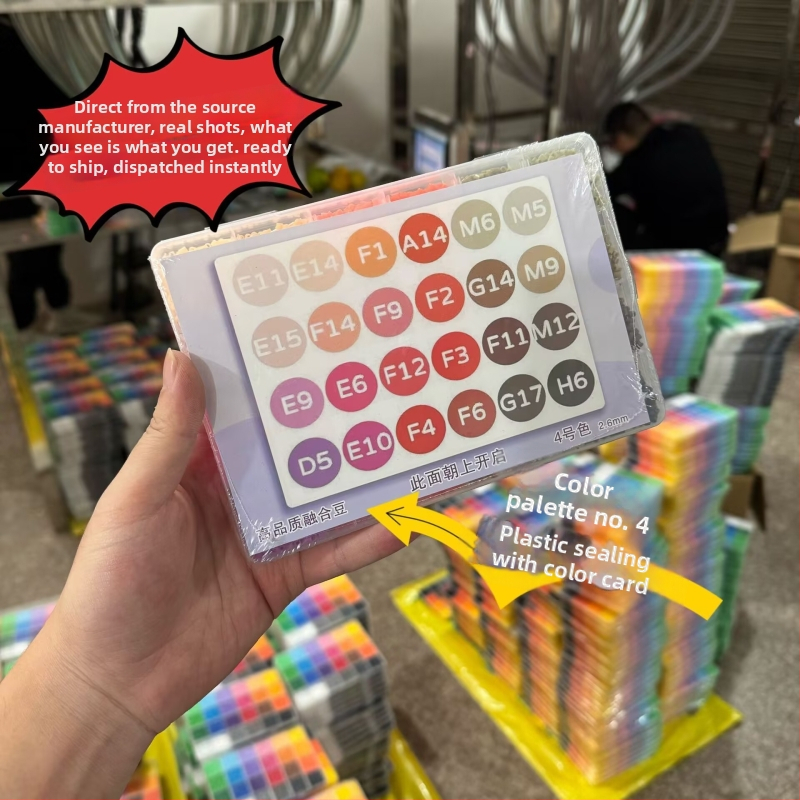 DIY set za perlice za djecu – plastične perle, injekcijsko oblikovanje, totem uzorak, INS stil