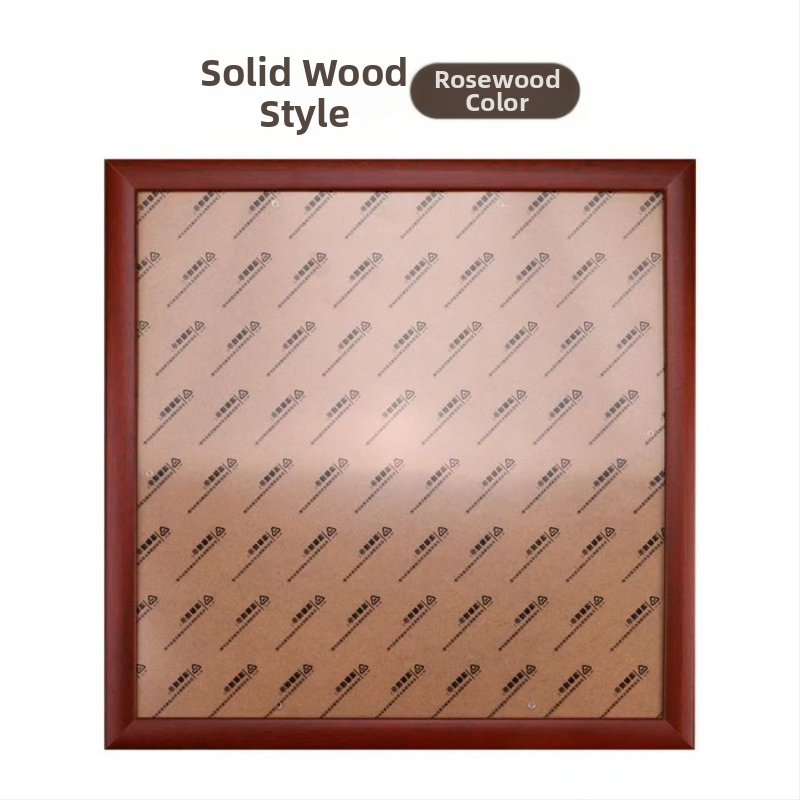 Četri kadri fotogrāfijām, kvadrāta formas, no masīvā koka un kompozītkoka, piemēroti ķīniešu glezniecībai un kaligrāfijai