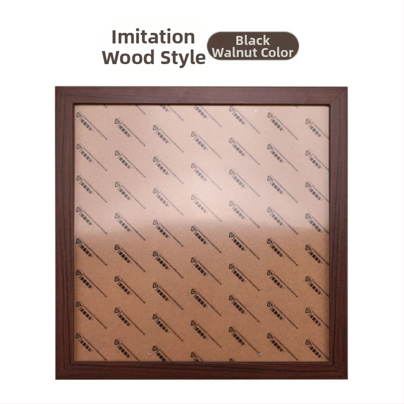 Četri kadri fotogrāfijām, kvadrāta formas, no masīvā koka un kompozītkoka, piemēroti ķīniešu glezniecībai un kaligrāfijai