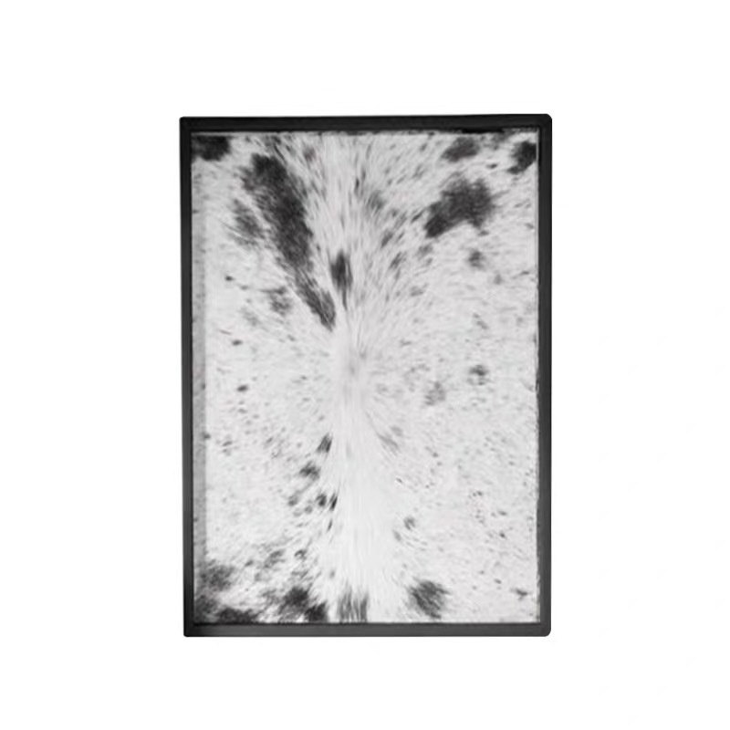 Koka galda trauciņš ar inlay — mūsdienīgs minimālisma dizains uzglabāšanai un dekorēšanai, bez pielāgošanas