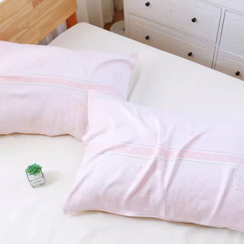 Детски калъф за възглавница от бамбукови влакна с печат на лого, персонализация налична, поддържа единична доставка, категория майка и дете А