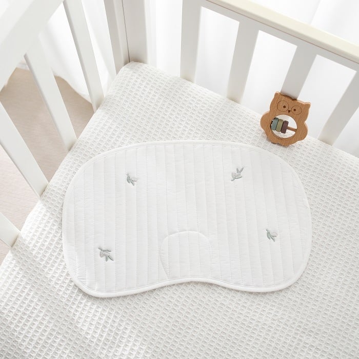 Mo Fan Bear beebipadi – väline ja alus 100% puuvill, vahekiht 100% polüester, karikatuur-stiil, sobib vastsündinutele (0–1 aasta)