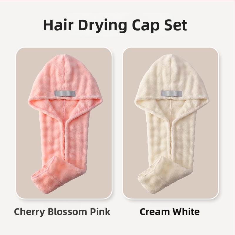 Matu žāvēšanas cepure no korāla flīša, 150d šķiedra, svars 80–99 g, šuvums, ārkārtīgi absorbcija un ātra žāvēšana