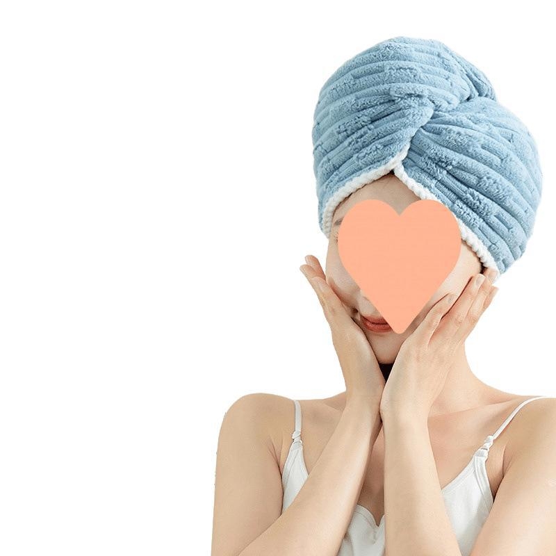 Sieviešu matu žāāvēšanas cepure, bieza, ārkārtīgi absorbējoša, ātra žāvēšana salīdzinājumā ar kokvilnu, bez matu izkrišanas, poliestera džakarda materiāls