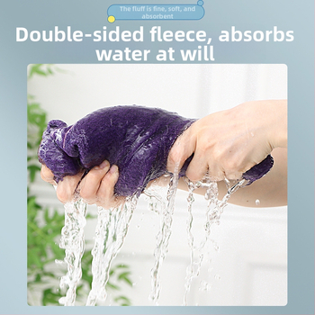 Kétrétegű gyorsan szívó hajtörölköző sapka nőknek, 200 g+