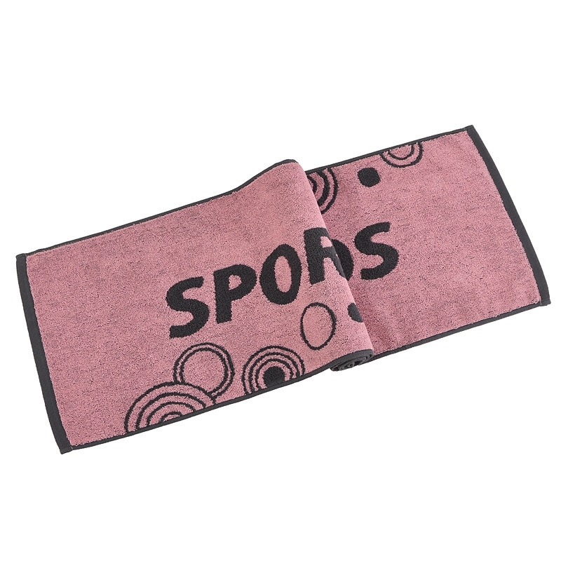 Sport törölköző - tiszta pamut, Jacquard szövet, Core/AB szálak, 120–140 g, logó nyomtatás lehetséges