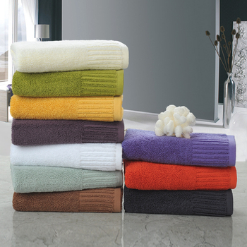 Prosop din bumbac cu țesătură jacquard, 80–100 g, 21 fire, procesare personalizată