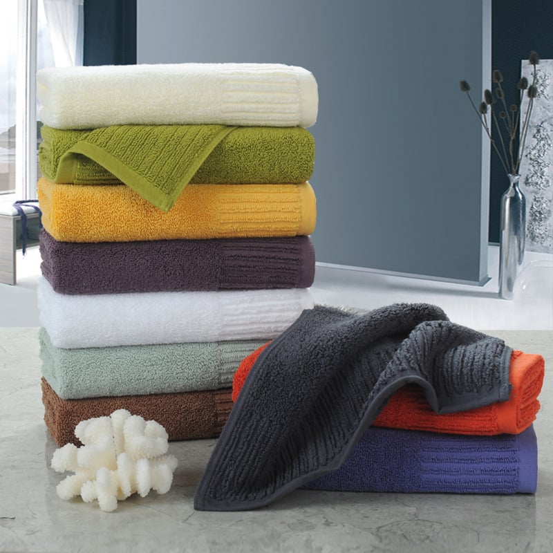 Prosop din bumbac cu țesătură jacquard, 80–100 g, 21 fire, procesare personalizată