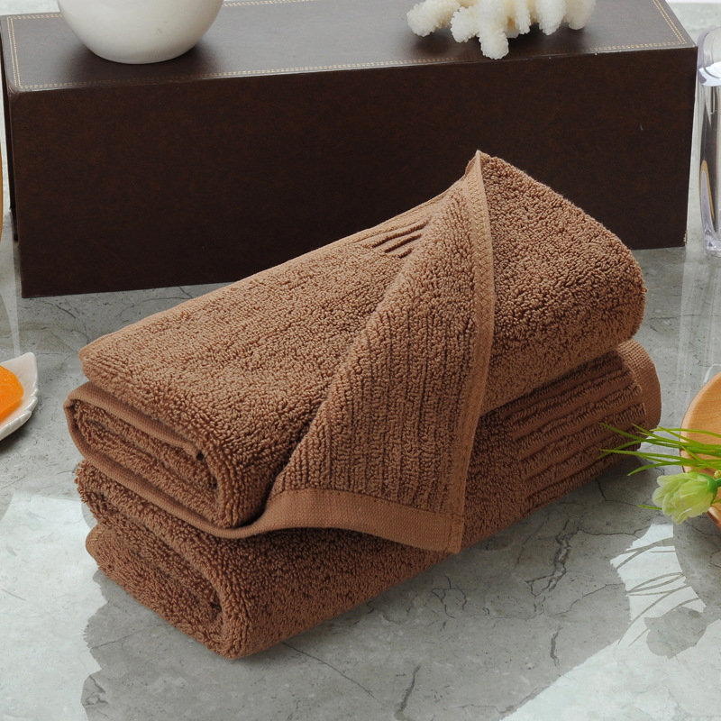 Prosop din bumbac cu țesătură jacquard, 80–100 g, 21 fire, procesare personalizată