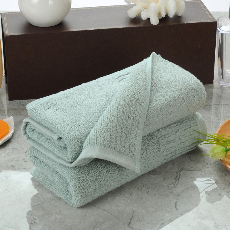 Prosop din bumbac cu țesătură jacquard, 80–100 g, 21 fire, procesare personalizată