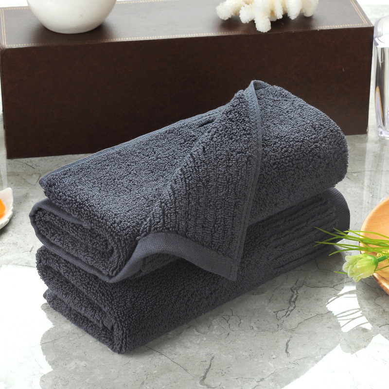 Prosop din bumbac cu țesătură jacquard, 80–100 g, 21 fire, procesare personalizată